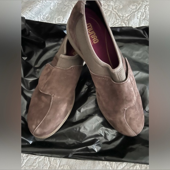 Munro Brown Suede Women’s Shoes size 10 - Picture 2 of 7